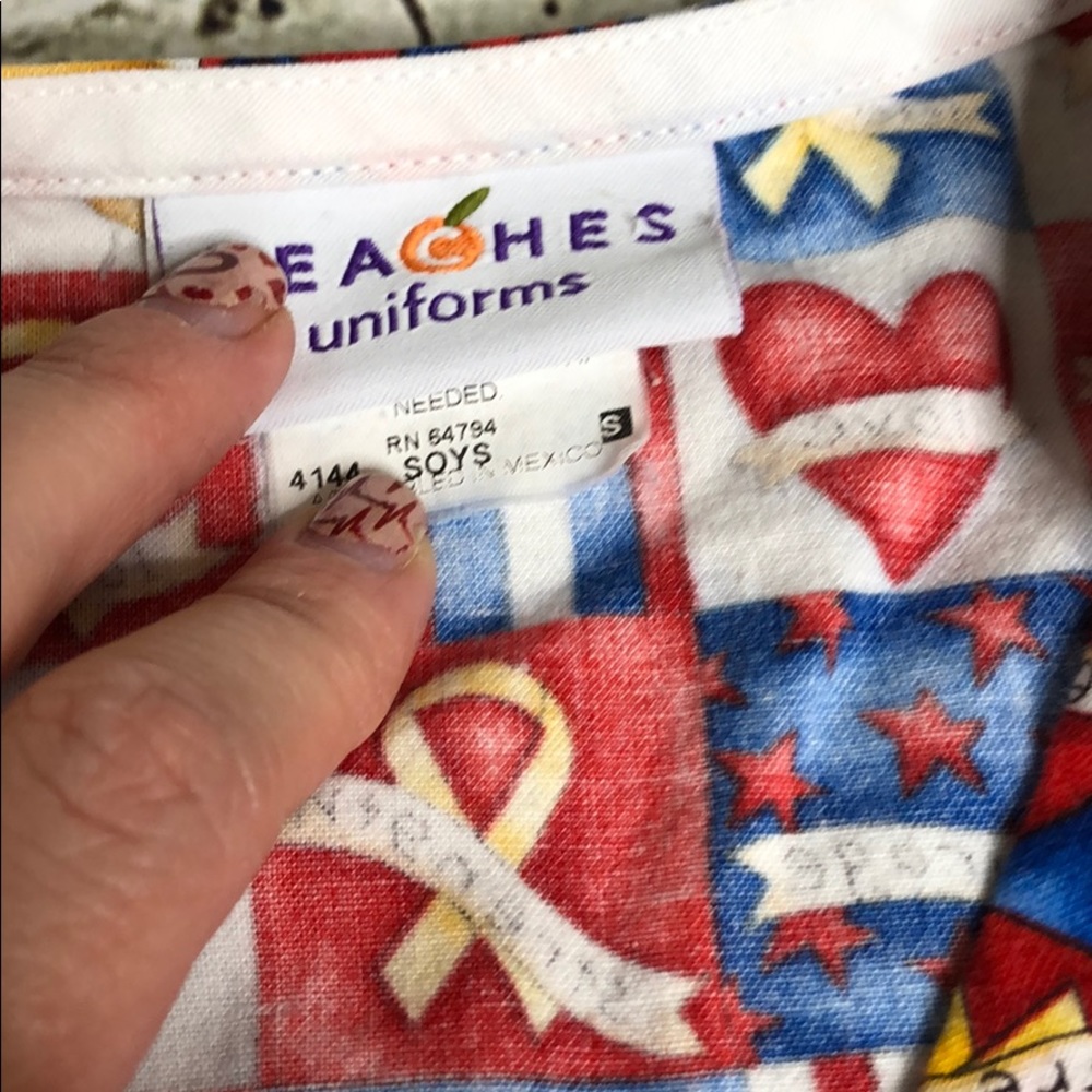 Scrub top - Picture 3 of 3